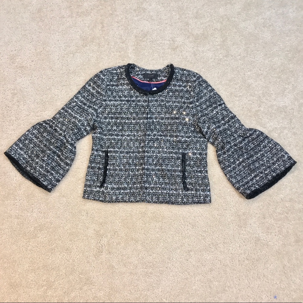 🎄NWT🎄 J Crew Tweed Lady Jacket - Picture 6 of 14